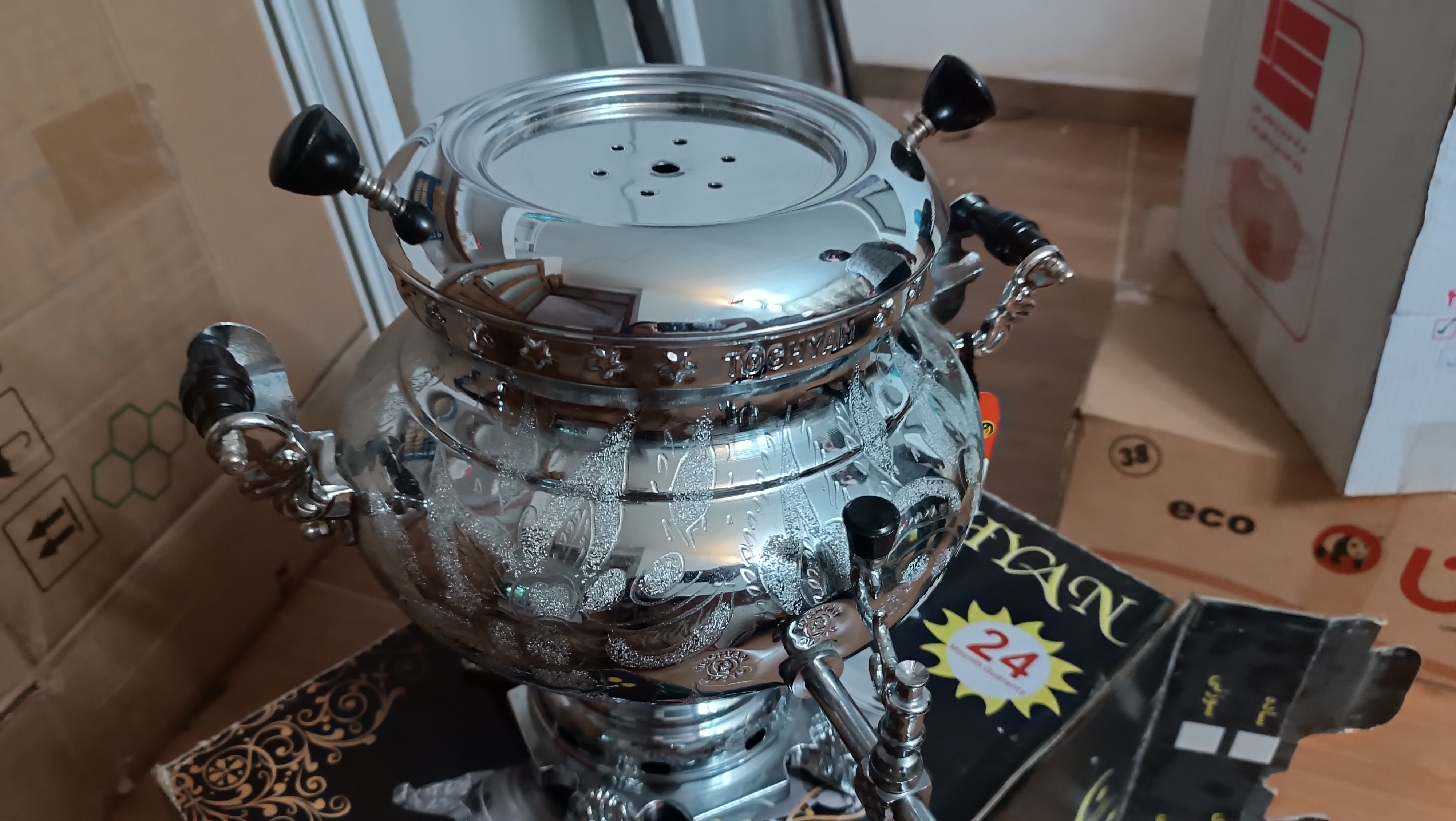 سماور گازی طغیان